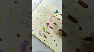 Letters design ideas 💡 ✨lettersdrawing design shorts [upl. by Edana41]