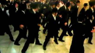 Chasidim dancing at a wedding in Israel [upl. by Yerag316]