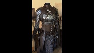 Cosplay Ciri Knight armor by my wife  The Witcher 3 concept witcher3 craft [upl. by Elbertina]