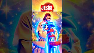 Sonic Va Al Cielo Con Jesus 🩵 sonic comedia [upl. by Gerta]