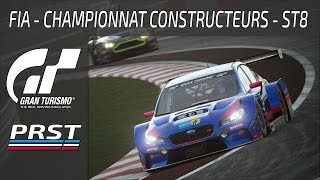 GRAN TURISMO SPORT ST8 CHAMPIONNAT FIA DES CONSTRUCTEURS  MAIS COMMENT CELA VA FINIR [upl. by Lindi]