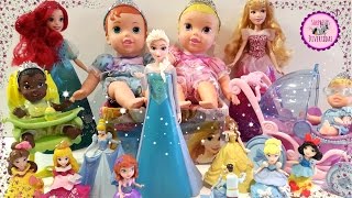 Colección 👑 15 Muñecas Princesas Disney  Sorpresas Divertidas [upl. by Bidle]