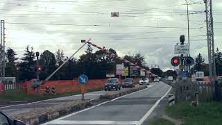 Vinovo I Passaggio a Livello  Level crossing [upl. by Serge]