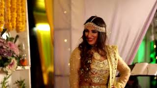 Chalka Chalka Re Sister Dance on Mehndi [upl. by Asilehs]