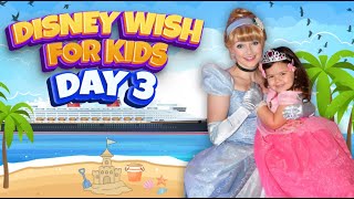 Disney Wish Cruise with a Toddler Day 3 [upl. by Lukin]