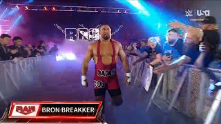 Bron Breakker Entrance  WWE Monday Night Raw July 22 2024 [upl. by Scammon]