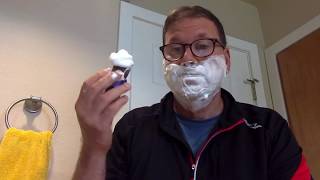 Face lathering  brush lathering  Easiest way to lather with wet shaving [upl. by Dnomaid]