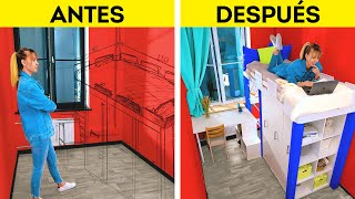 8 IDEAS PARA REMODELAR EL CUARTO con poco presupuesto que querrás reproducir en tu casa [upl. by Eiznek]