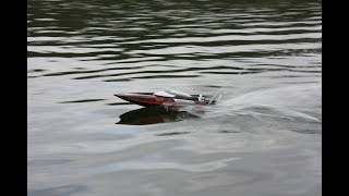 RC Rennboot FT010 auf der Donau [upl. by Anirehtac]