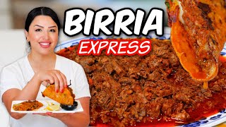 BIRRIA IN 18 MINUTES  instant pot  EXPRESS RECIPE  BIRRIA Esquite  BIRRIA EXPRESS SEASONING [upl. by Ulrich]