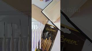 art supplies unboxing shorts creative artisticrifat [upl. by Airual]