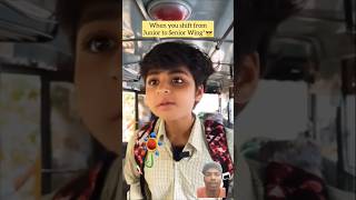 Junior to senior 🤩😂 shorts trending comedy youtubeshorts viralvideo [upl. by Oile]