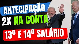 INSS CONFIRMA ANTECIPAÇÃO DO 13º E 14º SALÁRIO PARA APOSENTADOS EM 2024 DESCUBRA AGORA [upl. by Siravart]