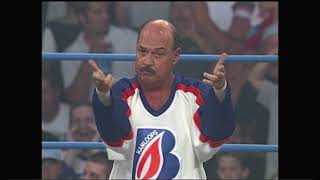 WCW Mean Gene Okerlund vs Mark Madden [upl. by Wiltz]