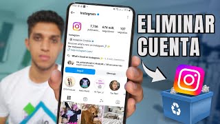 CÓMO ELIMINAR TU CUENTA DE INSTAGRAM [upl. by Purity]