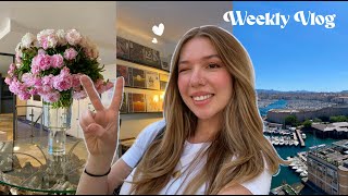 Weekly Vlog  Marseille Hema Soiree blanche … 🌊🍹🤍 [upl. by Jessamine520]