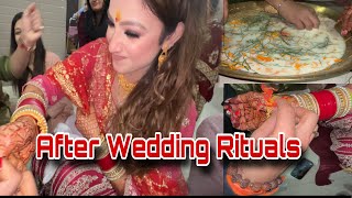 Welcome Home Rituals ❤️ Wedding Vlog  part2 [upl. by Zeret]