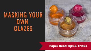 This One Trick Changed The Way I Glazed My Beads  How To Make Your Own Custom Mica Glazes [upl. by Ttihw56]