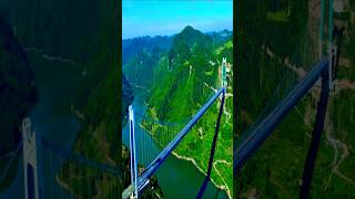 Kaizhou Lake Bridge  the fourth largest mountain canyon type suspension bridge in Asia开州湖特大桥 [upl. by Golding]