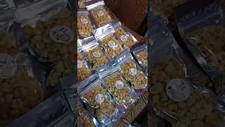 For sale delicious peanut brittlecornick and banana chips vry affordalble 10 pesos open for resel [upl. by Blane]