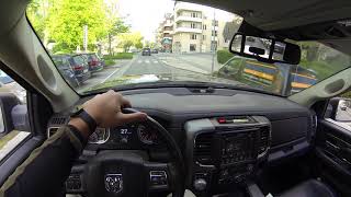 Dodge RAM 1500 V8 HEMI POV GoPro Truck [upl. by Os]