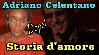 What A Story Adriano Celentano  Storia damore  Live Adrian 2019  REACTION [upl. by Adnohser]