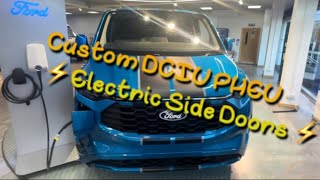 ⚡️2024 Ford Transit Custom Double Cab DCIV Plug In Hybrid PHEV Sport With Electric Side Doors ⚡️🤌 [upl. by Rana]