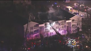 Fire Rips Through Condo Building In Mercer County [upl. by Atirrehs483]