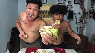 MUKBANG PRANK BIGGEST BURGEE IN ASIA ft Maztahlei  muntik nako atakihin buset to🤣 [upl. by Clausen633]