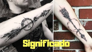 Significado de las FLECHAS en TATUAJES 🏹 Que significan los Tatuajes de FLECHAS🧐 [upl. by Nnayecats95]