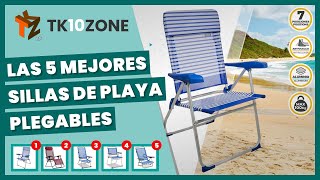 Las 5 mejores sillas de playa plegables [upl. by Herrington317]