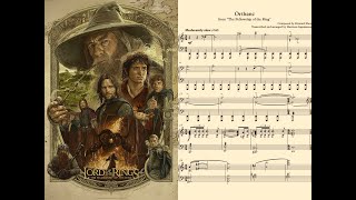 The Fellowship of the Ring  Orthanc ♪Piano Sheet Music♪ [upl. by Honorine]