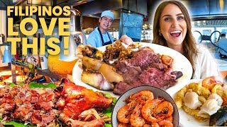 18 LEGENDARY LUXURY Buffet 🇵🇭 Filipino Food In Manila [upl. by Aimerej]