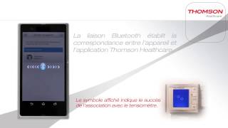 Appareillage Tensiomètre connecté Thomson Healthcare 720HD [upl. by Akiraa]