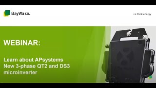 Learn about APsystems New 3 phase QT2 and DS3 microinverter [upl. by Eseerehs]