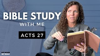 Acts 27 Bible Study With Me In A Fresh Way [upl. by Imelida]