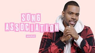 Mario Sings Drake Usher and Ashanti in a Game of Song Association  ELLE [upl. by Belsky933]