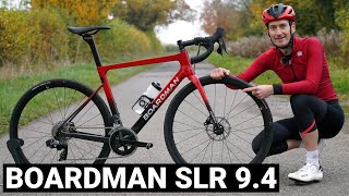 Boardman SLR 94 Disc Carbon Review See why its the best value SRAM Rival eTap AXS bike [upl. by Roswald246]