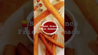 🍟BEST French Fries Homemade cooking shorts [upl. by Nodnarg]