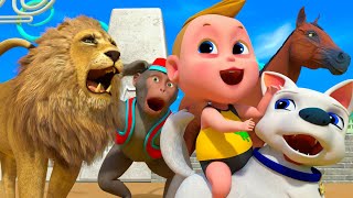 Baby Old Macdonald Animals Song  Baa Baa Black Sheep  Kindergarten Nursery Rhymes amp Kids Song [upl. by Anidal875]