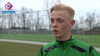 Reactie Killian van Mil na Westlandia  Jong Vitesse [upl. by Sigrid230]