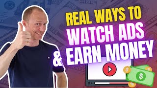 6 REAL Ways to Watch Ads and Earn Money LEGIT and 100 Free [upl. by Asiuqram143]