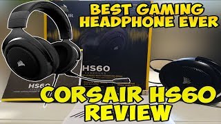 Corsair HS60 Review And Unboxing  Best Headphone For Fortnite [upl. by Toomay297]