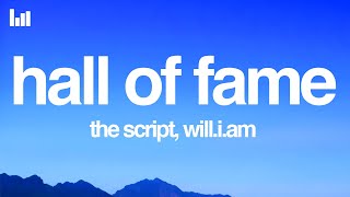 The Script  Hall of Fame Lyrics Ft ​william [upl. by Ingram]