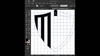 Illustrator Logo Design Tutorial  Logo Design Adobe Illustrator CC logo shorts [upl. by Kennet]