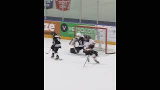 Murphy Irvine channels his inner Spiderman to stop this one spideysense hockey save sports [upl. by Fredel554]