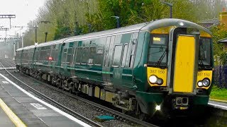 GWR Trains At Midgham  Least Used Station In Berkshire  Saturday 19th January 2019 [upl. by Fidela]