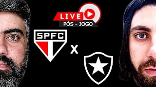 Pós jogo São Paulo x Botafogo [upl. by Eicats797]