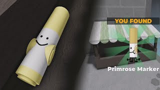 How to find Primrose Marker in Find The Markers Roblox [upl. by Harbard]