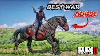 The best war horse for Arthur Morgan  RDR2 [upl. by Melessa]